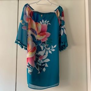 Trina Turk Amaris Silk Mini Dress